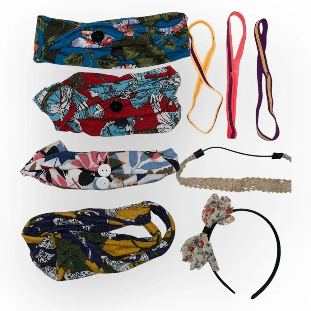 Lot of 14 Women's Head Bands‎ Variety